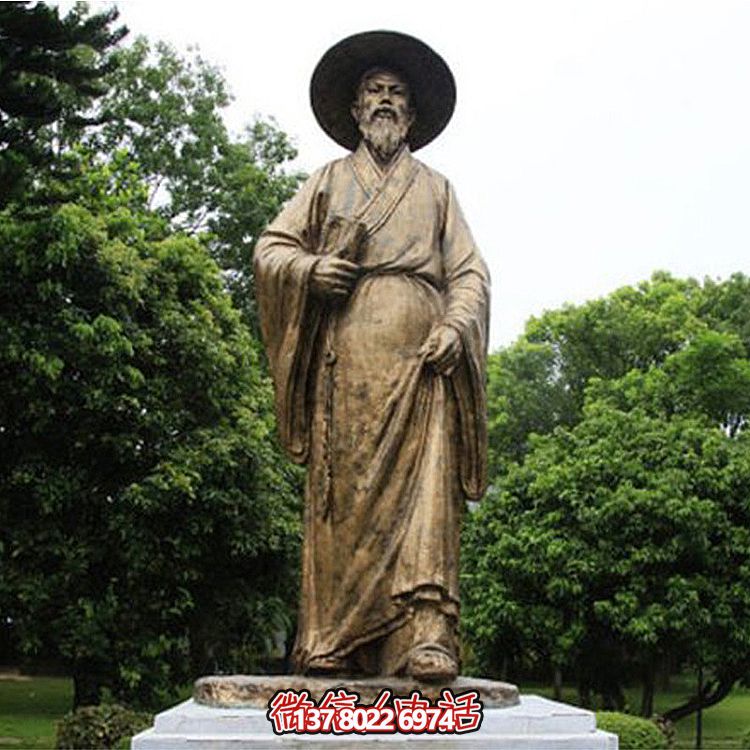 蘇軾銅雕像,贈送中國歷史文化之精髓 蘇軾銅雕像,贈送中國歷史文化之精髓