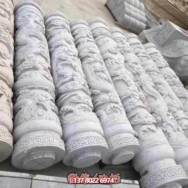 精美結(jié)合雕塑，把浮雕、大理石、石雕、石柱帶入戶外空間