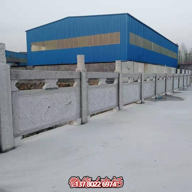 大理石護欄雕塑，為您的戶外河道增添美觀