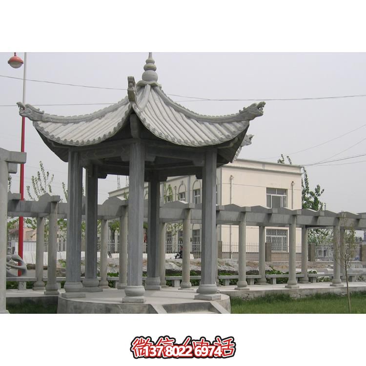 休閑涼亭，美輪美奐，環(huán)境宜人