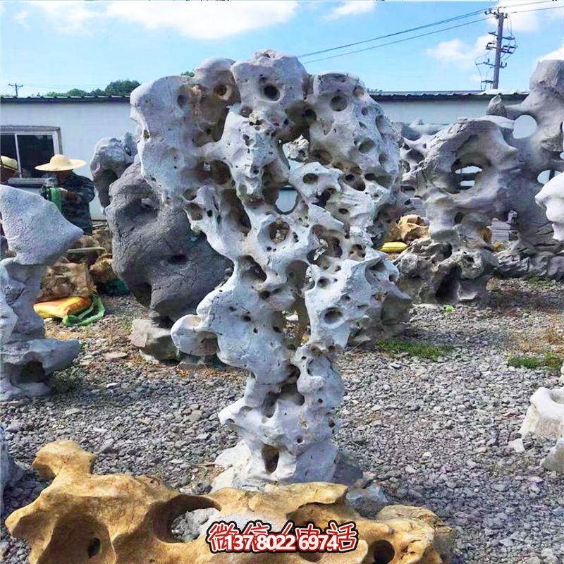 太湖石雕創意景區，帶您領略大理石之美