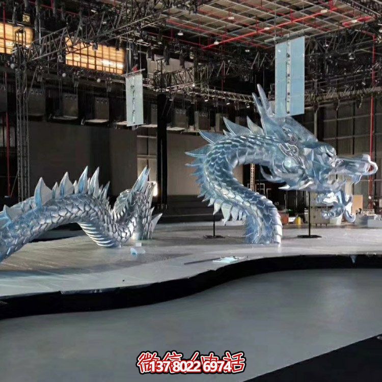 創(chuàng)意玻璃鋼龍雕塑，點(diǎn)亮景觀園林