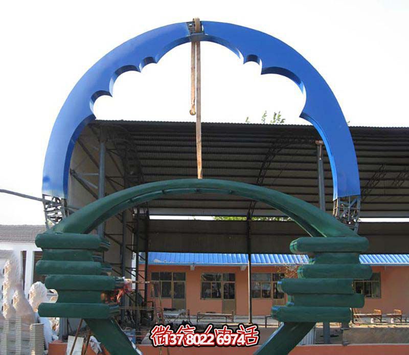 創(chuàng)意玻璃鋼戶外公園圓環(huán)雕塑 創(chuàng)意玻璃鋼戶外公園圓環(huán)雕塑