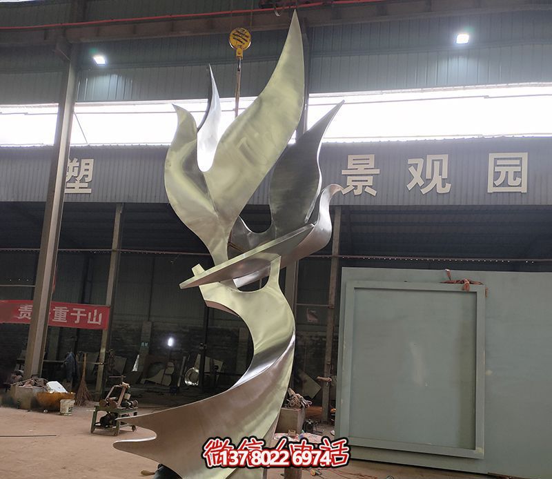 景區抽象不銹鋼個性創意天鵝飛翔雕塑 景區抽象不銹鋼個性創意天鵝飛翔雕塑