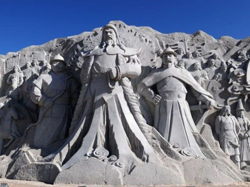 廣場人物石材群雕 廣場人物石材群雕